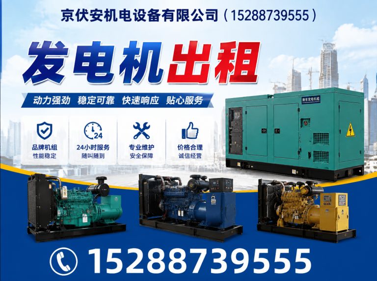 临沧静音发电车租赁展示图