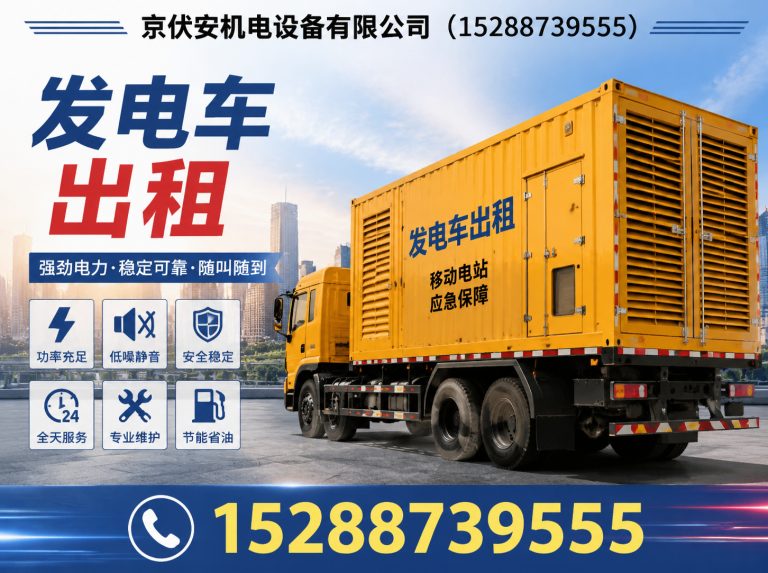 临沧发电车出租展示图