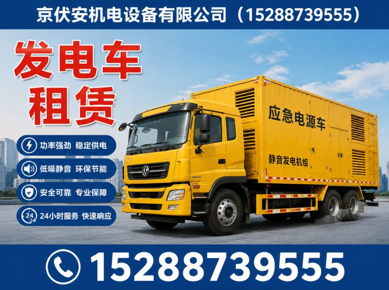 临沧发电车租赁展示图